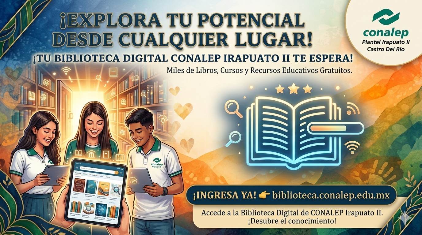 ACCEDE A LA BIBLIOTECA DIGITAL DE CONALEP