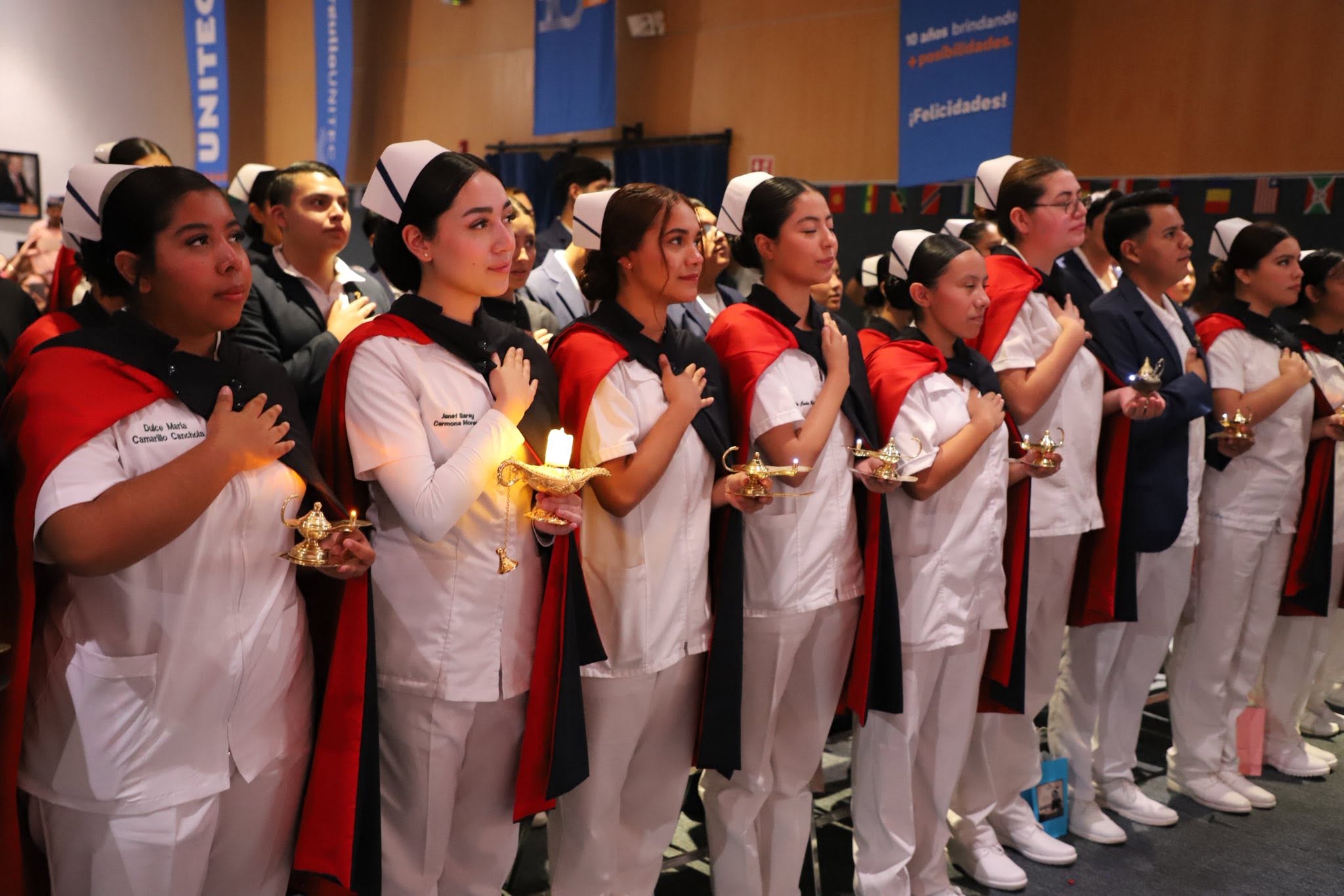 Ceremonia ´´Paso de la Luz´´ plantel CONALEP León III